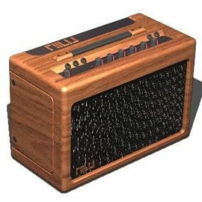 Electric Guitar Amplifiers 3d model