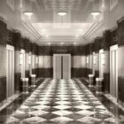 Elevator Lobby Interior Luxurious Architecture