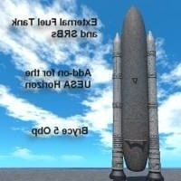 太空火箭燃料箱3d模型