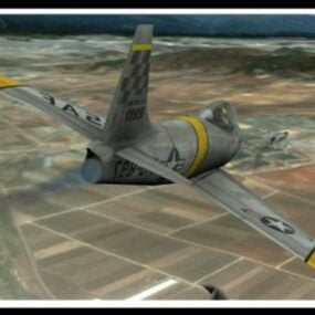 Fighter Aircraft Focke Wulf 3d model
