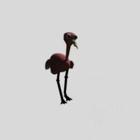 Dítě Flamingo Animal 3D model