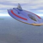 Fantasy-UFO-Raumschiff