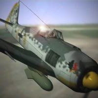 เครื่องบินรบ Focke Wulf โมเดล 3 มิติ