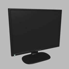 Μαύρη οθόνη LCD 3d μοντέλο Early Style