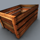 صندوق خشبي خشبي