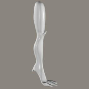 DaeMon Leg Game Character 3D-Modell