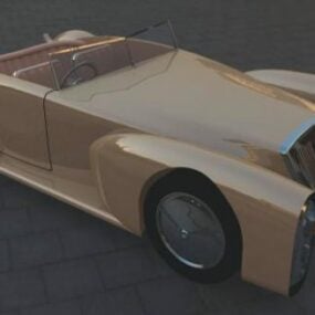 הבוס רוadster Sports Car 3d model