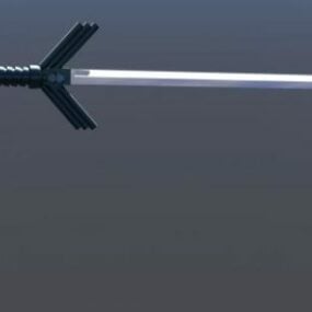 Dios espada modelo 3d