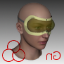 Goggles With Female Head