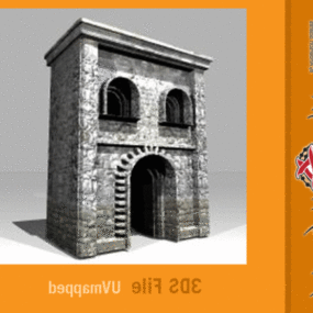 Ancient Building Of Gregorian 3d model
