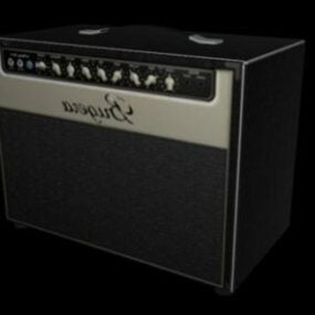 Model 3d Aksesoris Gitar Amplifier Gadget