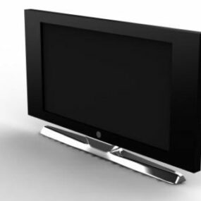 Model 3D gadżetu telewizyjnego HDtv
