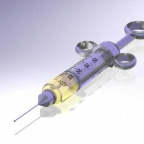 Model 3D Syringe