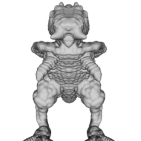 怪物昆虫 Lowpoly 3D模型