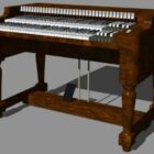 Hammond orgel piano-instrument