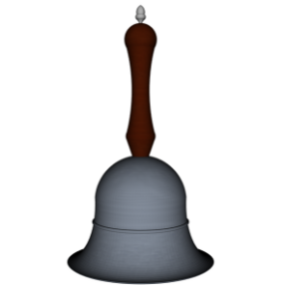 3д модель маленького колокольчика