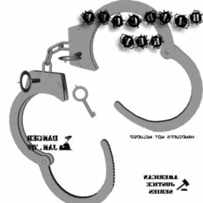 3д модель Ключа от наручников