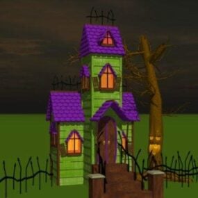 Haunted Mansion Building 3d model