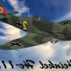 Vintage fly Heinkel He112