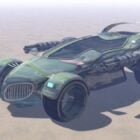 Military Futuristic Car Transport