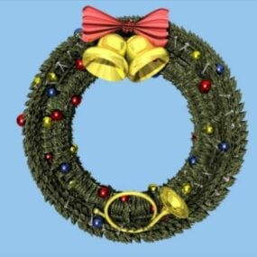 Holiday Wreath 3d model
