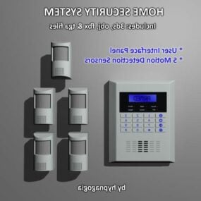 Home Security Gadget-systeem 3D-model
