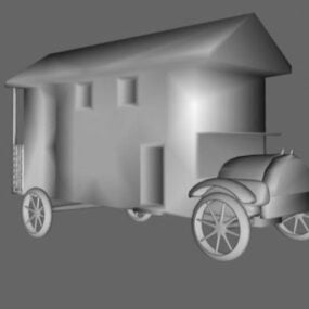 Barn Farm House 3d model
