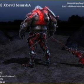 Shader Humanoid Robot 3D-malli