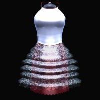 트리플 스커트 드레스 3d 모델