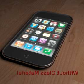 Iphone 3gs苹果智能手机3d模型