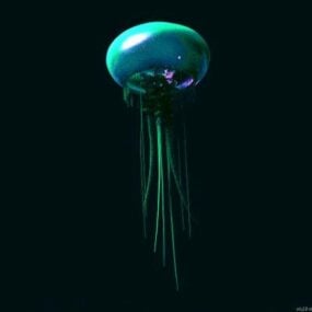Jellyfish Sea Animal 3d model