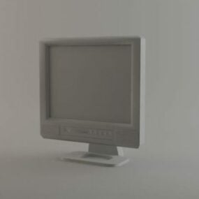 Lcd Screen Square Shape 3d model