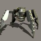 Spider Dalek Scifi Robot