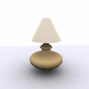 מנורת שולחן בסיס פוט דגם תלת מימד