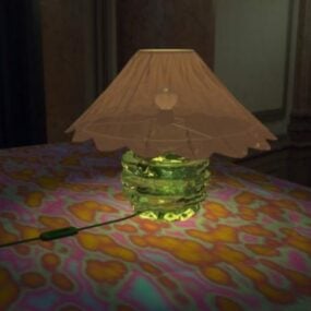 Nowoczesna lampa wisząca o wielokrotnym kształcie koła Model 3D