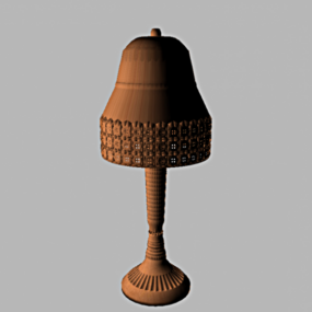 3д модель формы трубки садового светильника