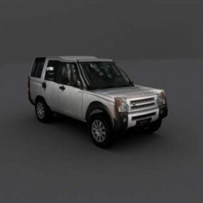 Car Vehicle With Living Room 3d model