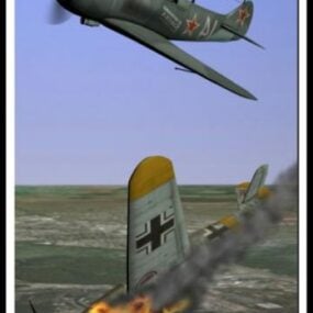 2D model bombardovacího letounu Tupolev Sb3