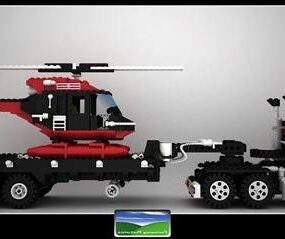 Lego Kamyon Oyuncak 3D modeli