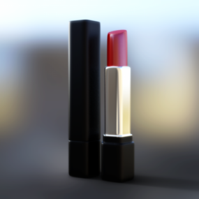 Accessori cosmetici per rossetto Modello 3d