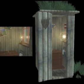 Old Little House 3d model