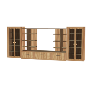 Side Cabinet With Small Drawers 3d model
