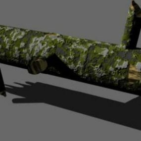 3d модель Green Tree Log
