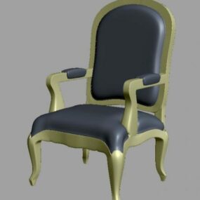 Antique Chinese Chair 3d model
