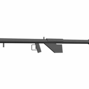 M1a1 Bazooka Military Gun 3d model