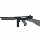 Pistola militar M1a1 Thompson Smg