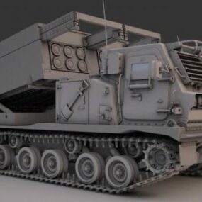 M270 Mlrs Himars wapen 3D-model