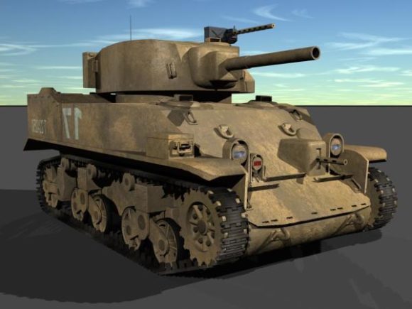 M5a1 Us Tank