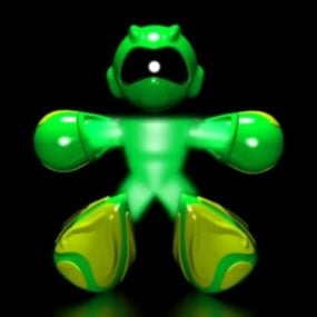 Mô hình đồ chơi Robot Mobot 3d