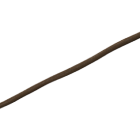 Modello 3d dell'arma del bastone del mago di legno e acciaio